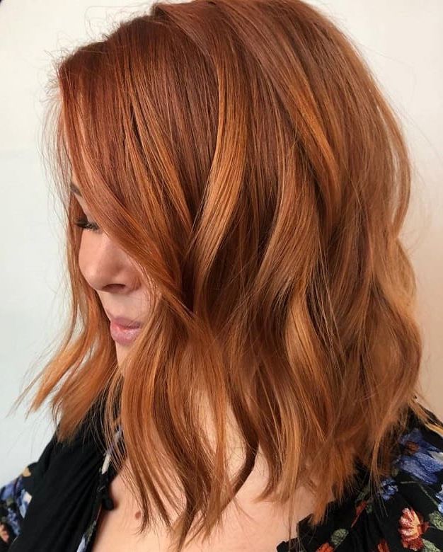 21 Classy Ways To Style Copper Blonde Hair For Women – Wetellyouhow With Regard To Well Liked Copper Medium Length Hairstyles (View 12 of 20)