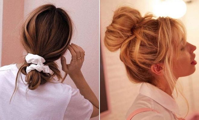 21 Cute And Easy Messy Bun Hairstyles – Stayglam Regarding Popular Messy Pretty Bun Hairstyles (Gallery 7 of 20)