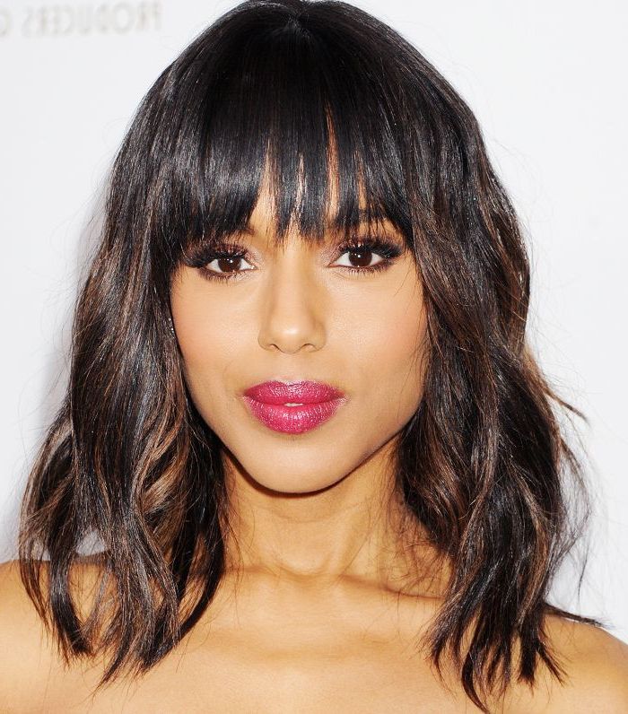 23 Mid Length Haircuts With A Fringe That You Must Try Regarding Trendy Medium Haircuts With A Fringe (View 11 of 20)