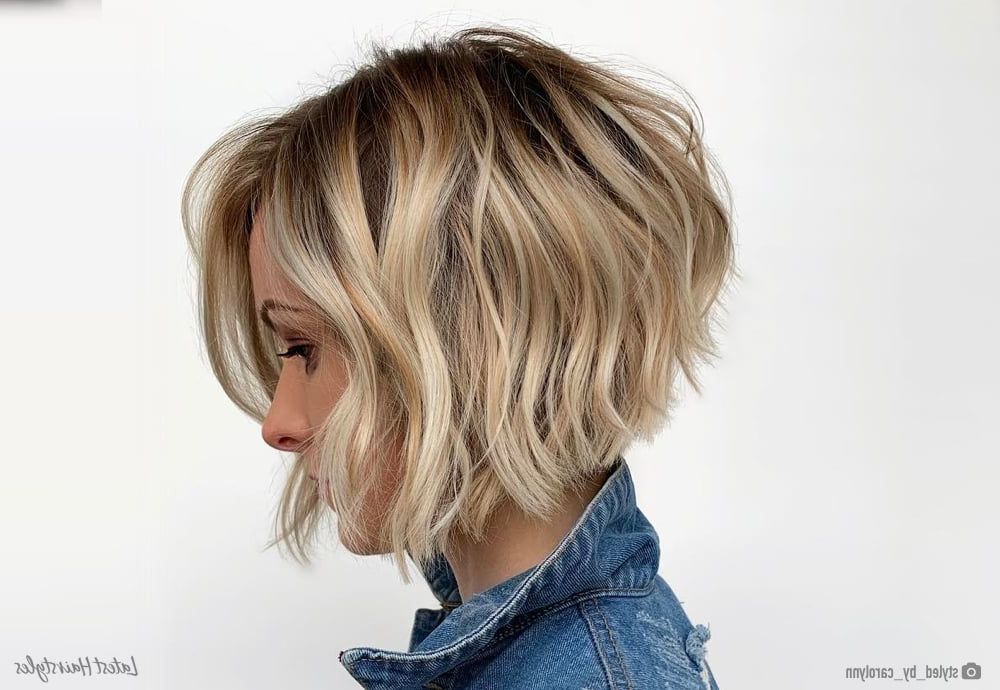 25 Short Wavy Bob Haircuts Trending Right Now Within Short Wavy Bob Hairstyles (View 1 of 20)