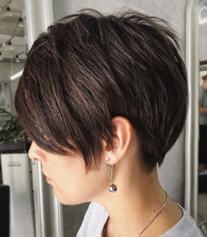 25 Ways To Pull Off A Long Pixie Cut And To Look Picture Perfect In 2022 Pertaining To Layered Top Long Pixie Hairstyles (View 11 of 20)