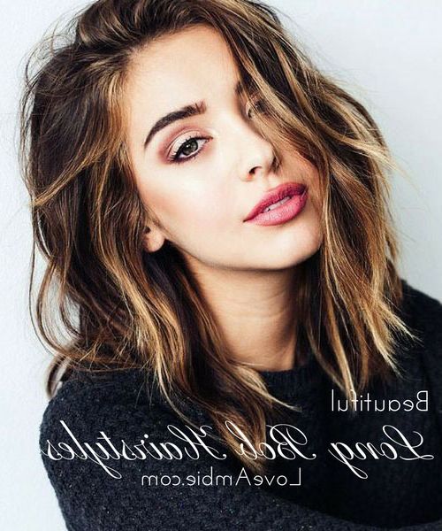 27 Best Long Bob (lob) Hairstyles (2022 Guide) Intended For Latest Rose Gold Blunt Lob Haircuts (View 20 of 20)