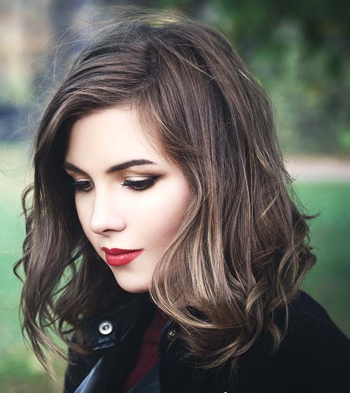 28 Gorgeous Long Bob Hairstyles For A Stunning Look With 2017 Side Parted Angled Chocolate Lob Haircuts (View 14 of 20)