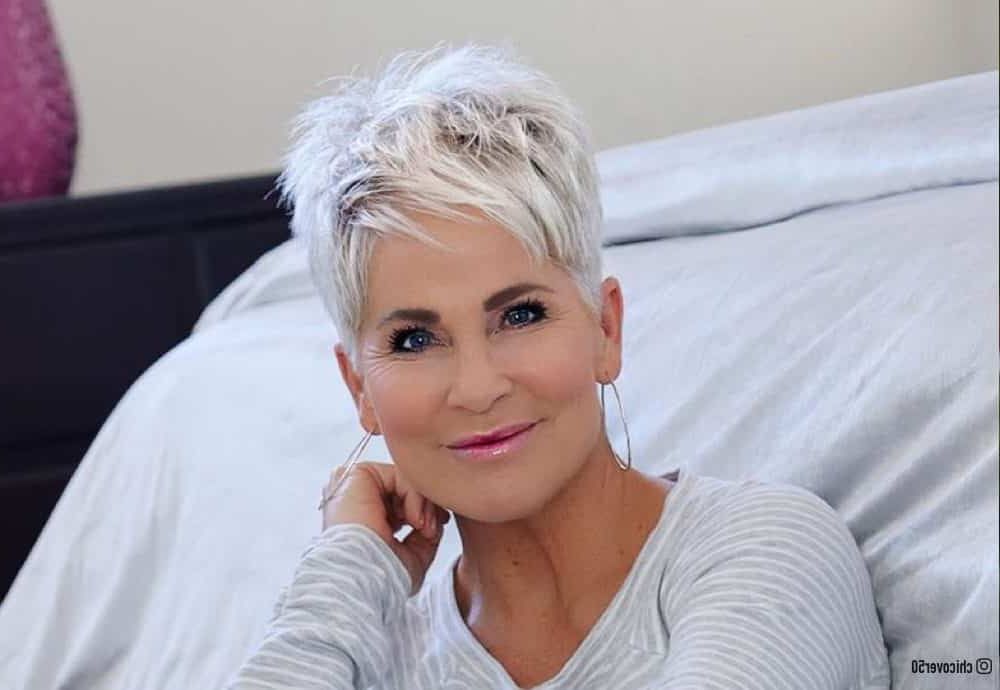 28 Trendiest Pixie Haircuts For Women Over 50 Regarding Short Pixie Hairstyles (View 5 of 20)