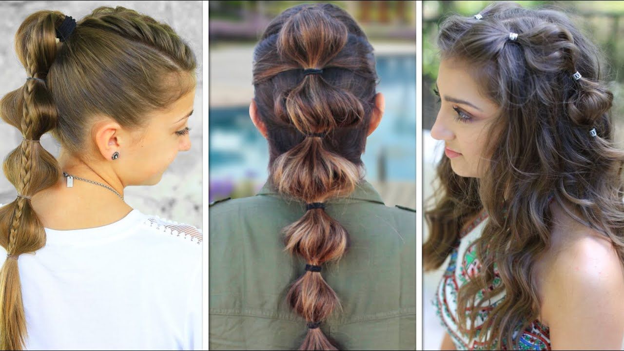 3 Cute Bubble Braid Hairstyles For Spring (View 9 of 20)