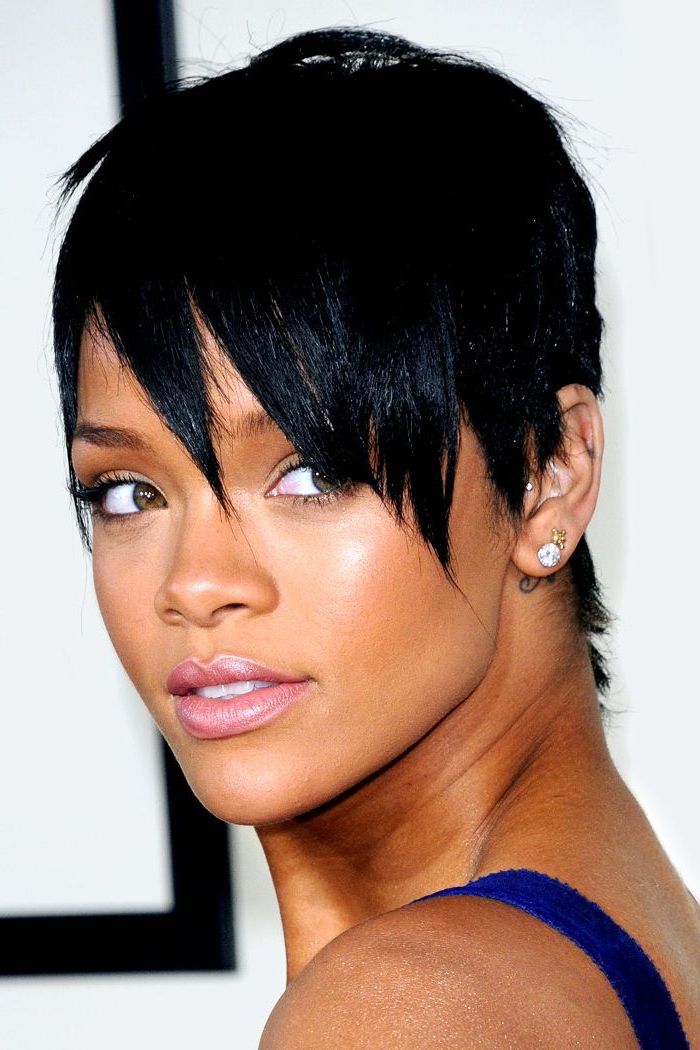 30 Celeb Inspired Pixie Cuts For Thick Hair Inside Deep Asymmetrical Short Hairstyles For Thick Hair (View 5 of 20)