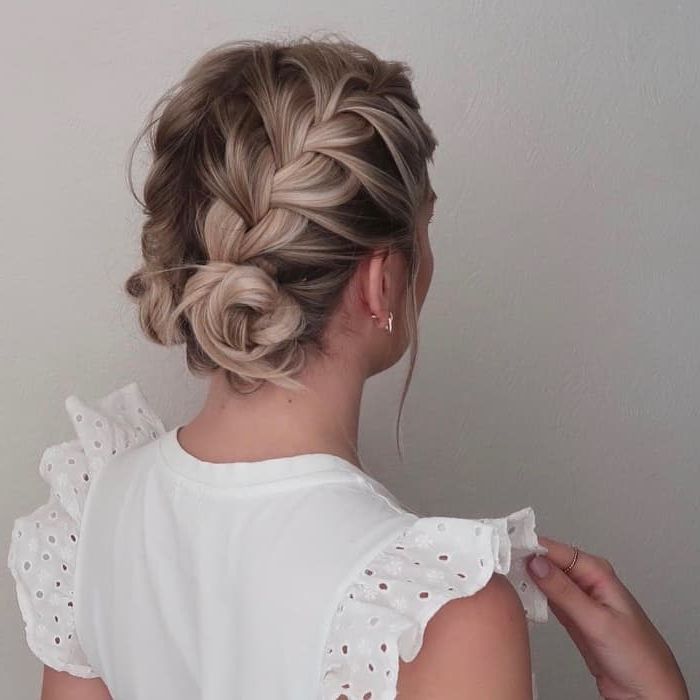 30 Stylish Braids For Short Hair To Try In 2022 Pertaining To Sophisticated Short Hairstyles With Braids (View 13 of 20)