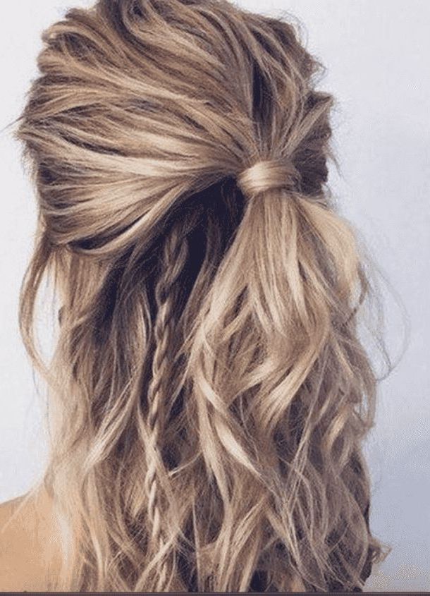35 Best Half Up Bun Hairstyles That Don't Look Messy (View 1 of 20)