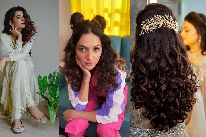 35+ Hairstyles For Curly Hair: Long, Short & Wedding With Widely Used Delicate Curls Haircuts (View 16 of 20)