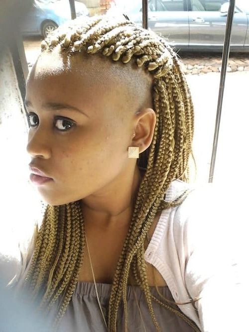 40 Exotic Braided Hairstyles With Shaved Sides (2022 Trends) Regarding Braided Top Hairstyles With Short Sides (View 8 of 20)