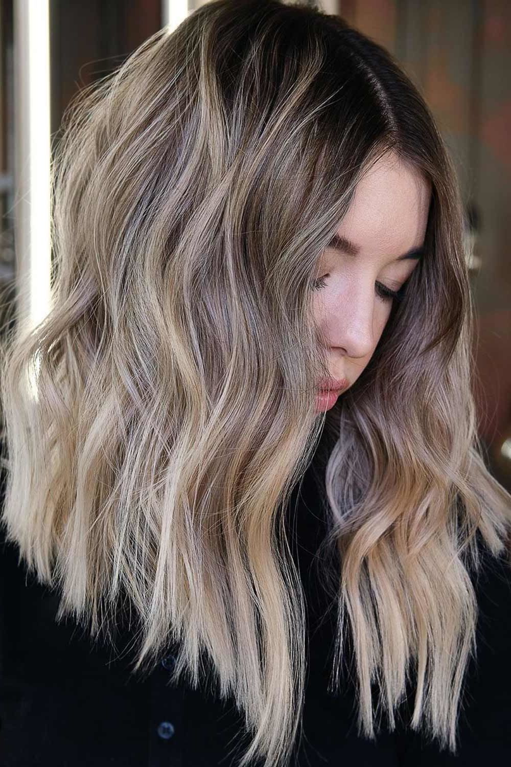 42 Fantastic Dark Blonde Hair Color Ideas – Love Hairstyles Pertaining To Recent Blonde Waves Haircuts With Dark Roots (View 19 of 20)