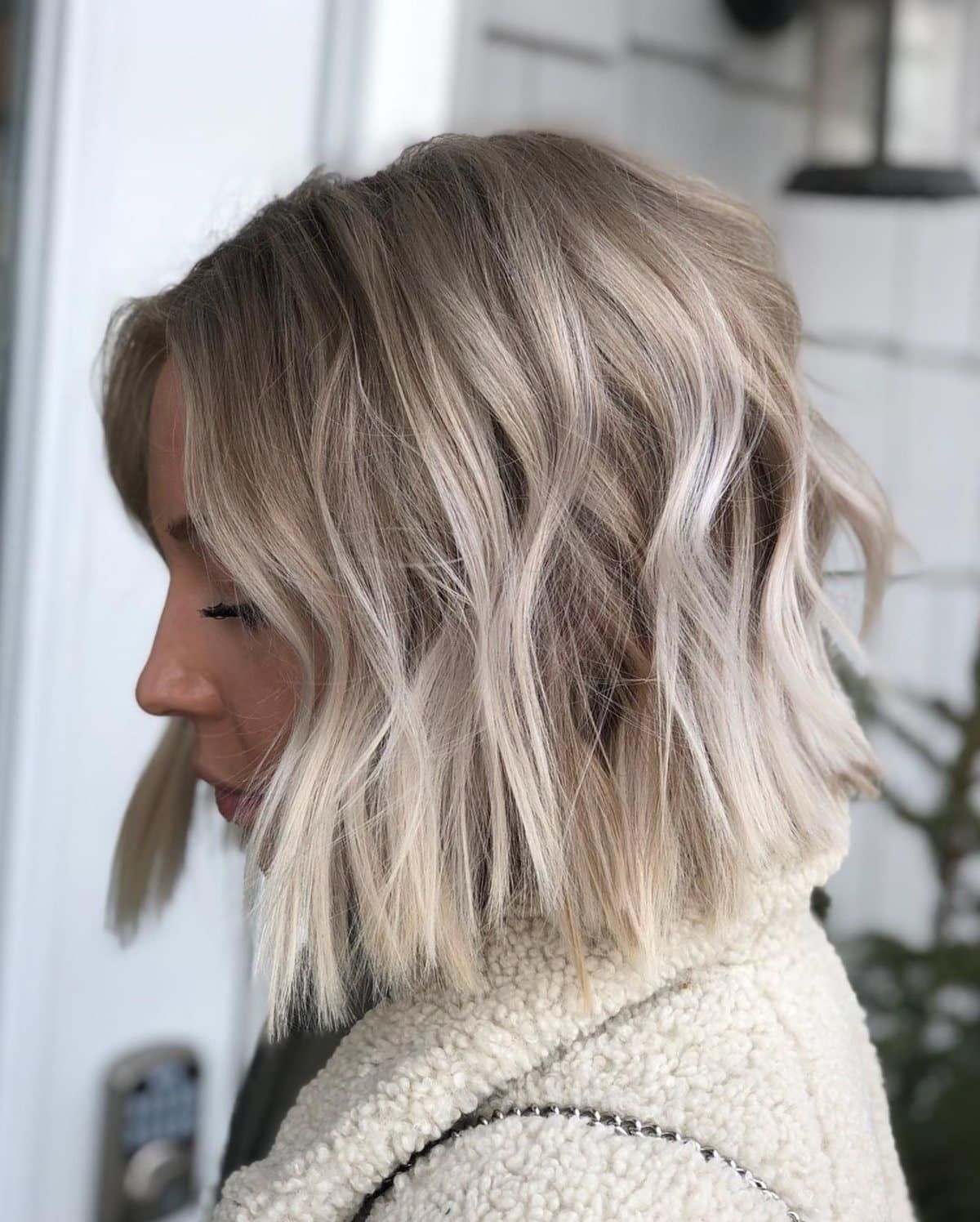 42 Trendiest Short Blonde Bob Ideas Right Now Pertaining To Blonde Balayage Shaggy Bob Hairstyles (View 17 of 20)