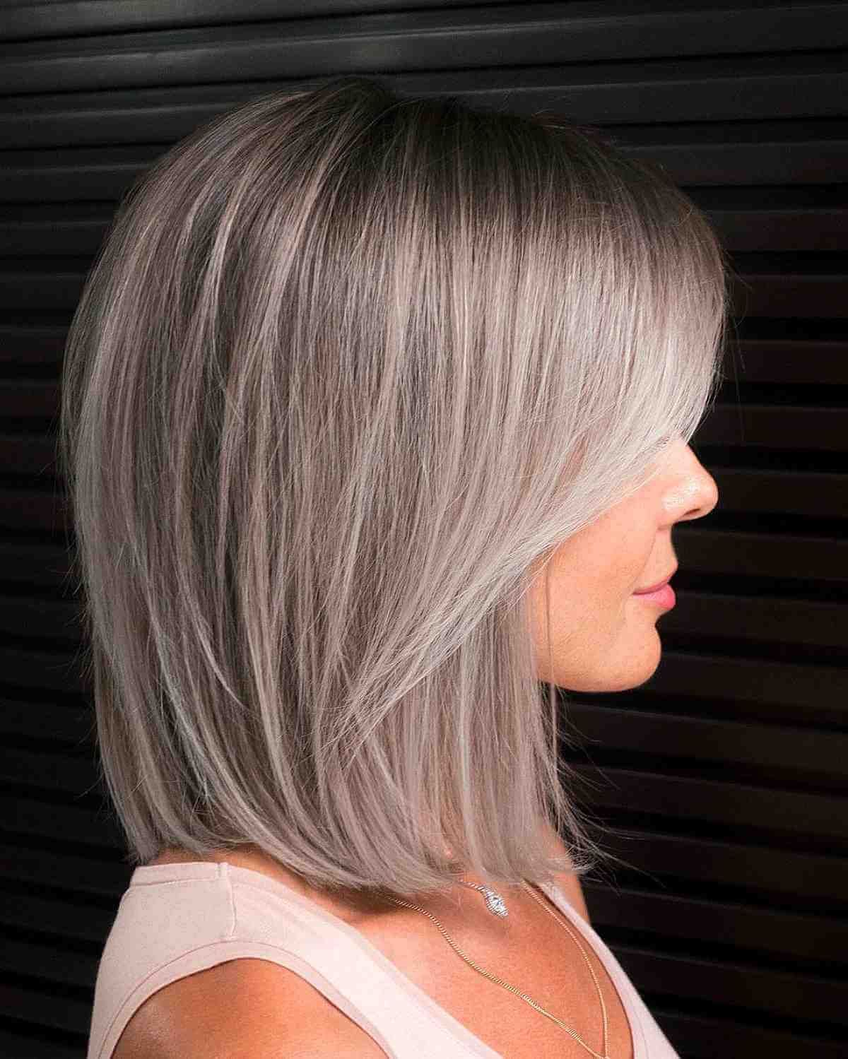 46 Greatest Silver Hair Color Ideas Of 2022 For Edgy Lavender Short Hairstyles With Aqua Tones (View 15 of 20)