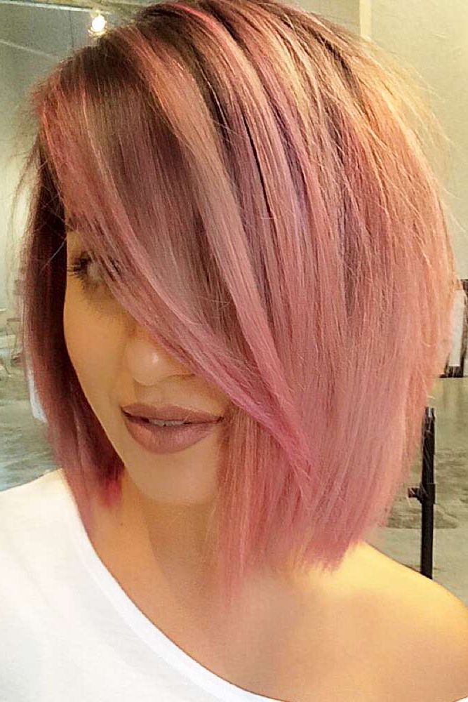 47 Breathtaking Rose Gold Hair Ideas You Will Fall In Love With Instantly Within Fashionable Raspberry Gold Sombre Haircuts (View 17 of 20)