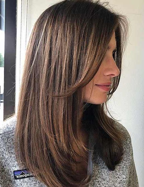 50 Best Medium Length Haircuts For Thick Hair To Try In 2022 Intended For Well Known Shoulder Length Haircuts For Thick Hair (View 14 of 20)