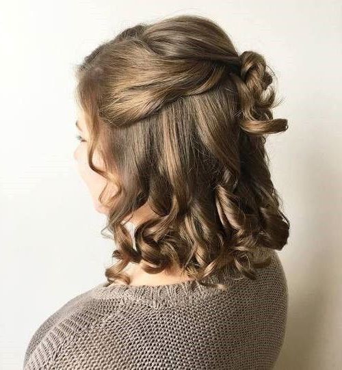 50 Half Updos For Your Perfect Everyday And Party Looks (View 9 of 20)