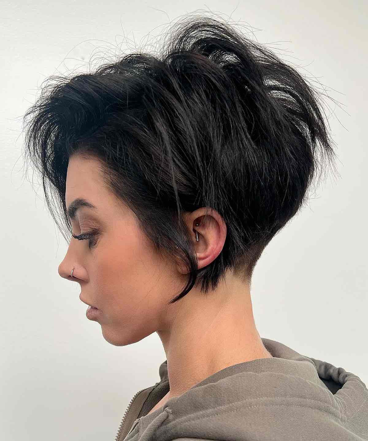 50 Hottest Long Pixie Cut Ideas Aka The "lixie" For Swept Back Long Pixie Hairstyles (View 3 of 20)