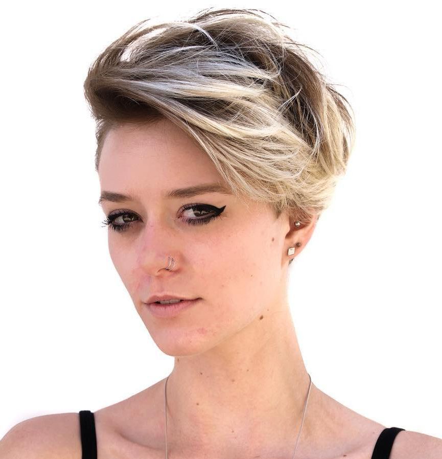 50 Hottest Pixie Cut Hairstyles To Spice Up Your Looks For 2022 Intended For Funky Disheveled Pixie Hairstyles (Gallery 20 of 20)