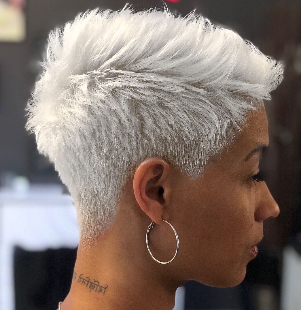 50 Hottest Pixie Cut Hairstyles To Spice Up Your Looks For 2022 With Side Parted Pixie Hairstyles With An Undercut (View 11 of 20)