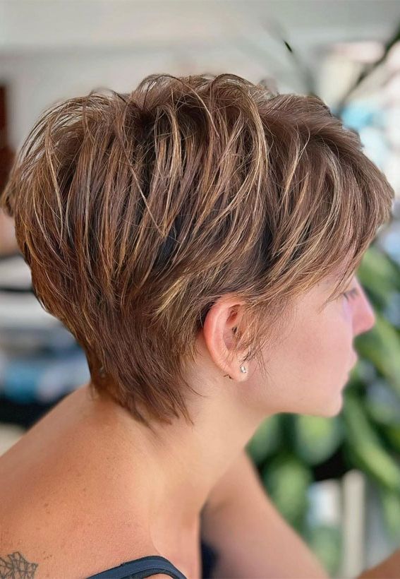 50 Short Hairstyles That Looks So Sassy : Short Layered Pixie Haircut For Layered Messy Pixie Bob Hairstyles (View 20 of 20)