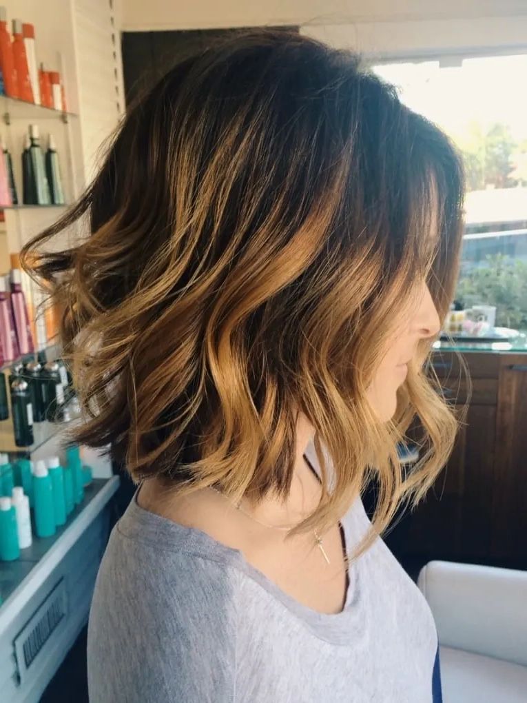 53 Stunning Short Hair Color Ideas – Bring Life To Your Look In Short Hair Hairstyles With Blueberry Balayage (View 16 of 20)