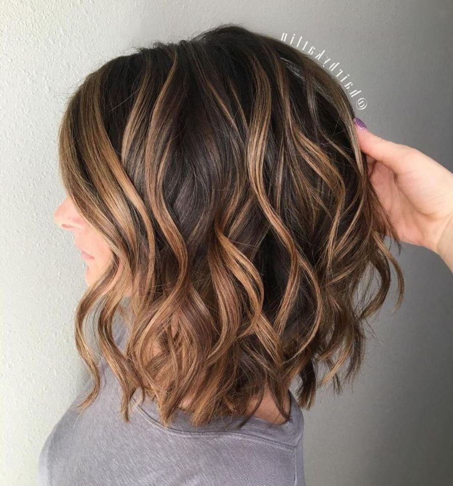 60 Chocolate Brown Hair Color Ideas For Brunettes | Loose Curls Short Hair,  Brunette Hair Color, Brown Hair With Highlights Within Short Hairstyles With Loose Curls (View 1 of 20)