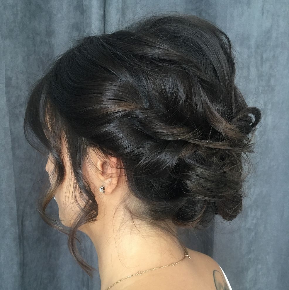 65 Trendy Updos For Short Hair For Both Casual And Special Occasions Within Twisted Updo Hairstyles For Bob Haircut (Gallery 20 of 20)