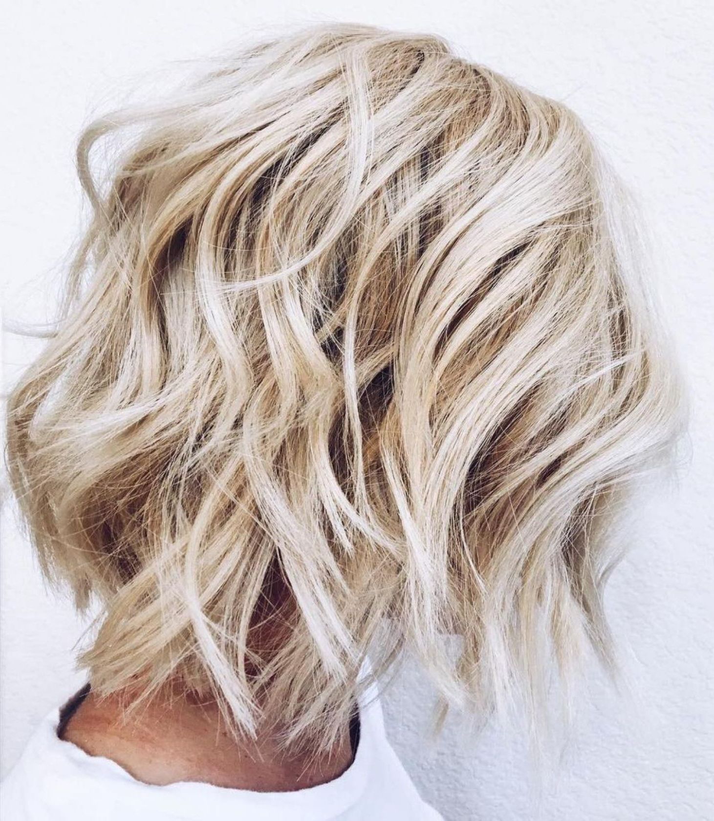 70 Fabulous Choppy Bob Hairstyles | Hair Styles, Blonde Hair Color, Thick  Hair Styles For Blonde Balayage Shaggy Bob Hairstyles (View 4 of 20)