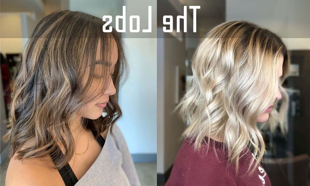 9 Lob Ideas For In Between Haircuts – Her Style Code With 2018 Brightened Brunette Messy Lob Haircuts (View 15 of 20)