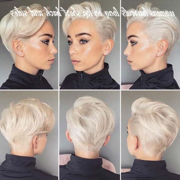 9 Womens Haircuts Long On Top Short Back And Sides | Schöne Frisuren Kurze  Haare, Frisur Kurz Rundes Gesicht, Frisur Ideen For Styled Back Top Hair For Stylish Short Hairstyles (View 1 of 20)