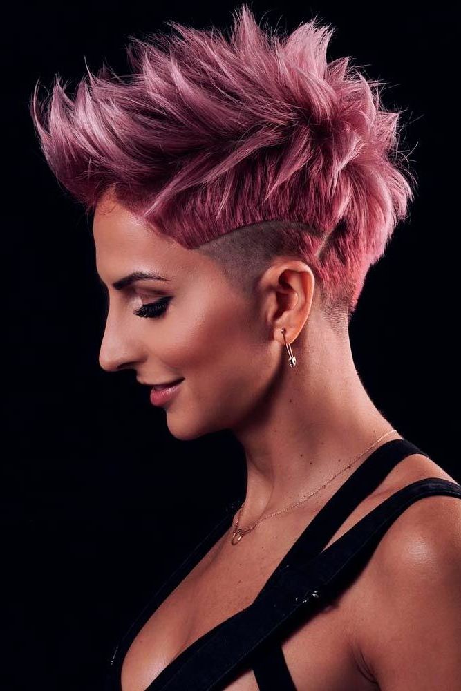 90+ Amazing Short Haircuts For Women In 2022 | Lovehairstyles With Blue Punky Pixie Hairstyles With Undercut (View 16 of 20)