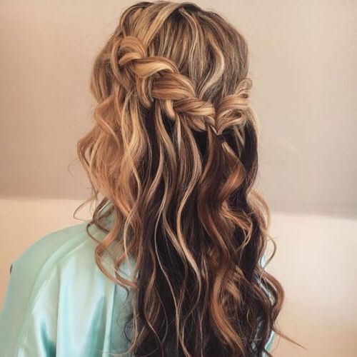 Best And Newest Braided Half Up Knot Hairstyles Pertaining To 50 Best Easy Half Up Half Down Hairstyles For 2022 (with Pictures) (View 7 of 20)