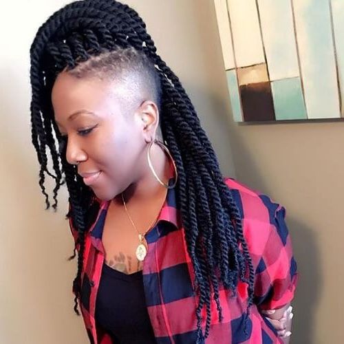 Braided Mohawk Hairstyles: 50 Ways In Which You Can Rock Them For Braided Mohawk Hairstyles For Short Hair (View 10 of 20)