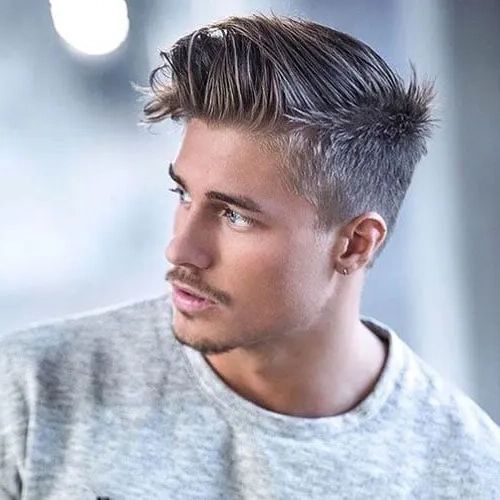 Brushed Up Hairstyle – Men's Hairstyles Today With Brush Up Hairstyles (View 10 of 20)