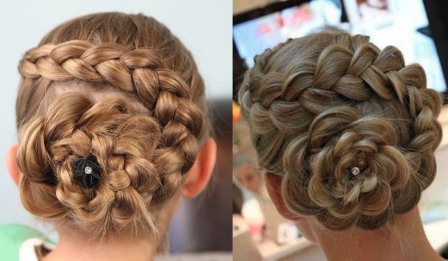 Dutch Flower Braid | Updo Hairstyles – Cute Girls Hairstyles Inside Dutch Braids Updo Hairstyles (View 13 of 20)