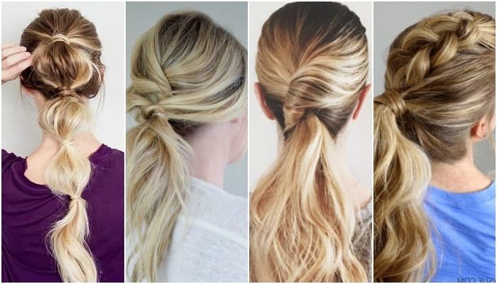 Easy Ponytails To Try This Summer – See Mama Go Within Widely Used Hairstyles With Pretty Ponytail (View 11 of 20)
