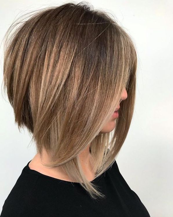 Fashionable Angled Bob Haircuts Intended For Long Angled Bob Haircuts That Prove Blunt Isn't Always Better (View 6 of 20)