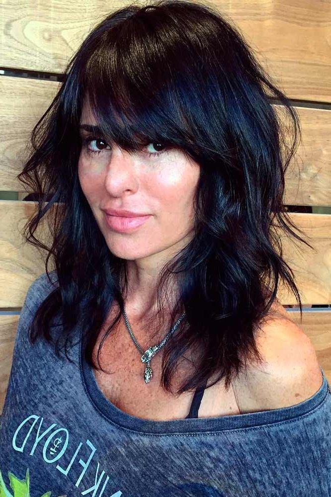 Fashionable Frisky Fringe Haircuts Inside 137 Medium Length Hairstyles – Love Hairstyles (View 10 of 20)