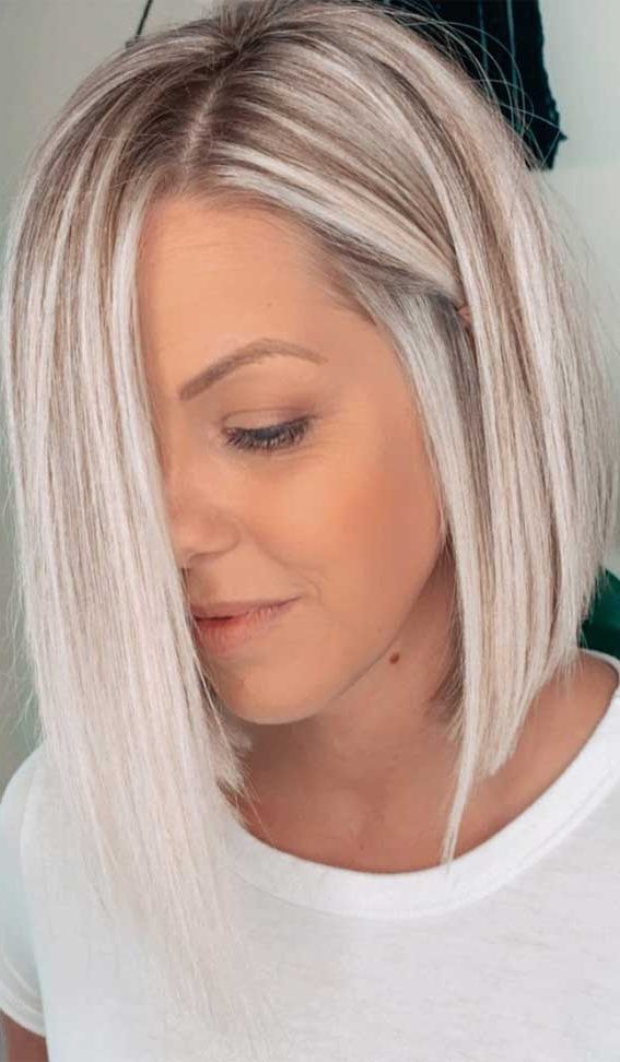 Fashionable Shaggy Blonde Lob Haircuts Within 20 Best Lob Hairstyles 2020 { The Perfect Haircuts } 1 – Fab Mood (View 12 of 20)