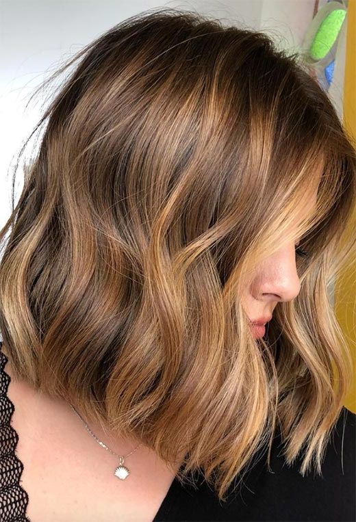 Favorite Wavy Chocolate Lob Haircuts Throughout 63 On Trend Long Bob Haircuts & Hairstyles In 2022 To Inspire – Glowsly (View 17 of 20)