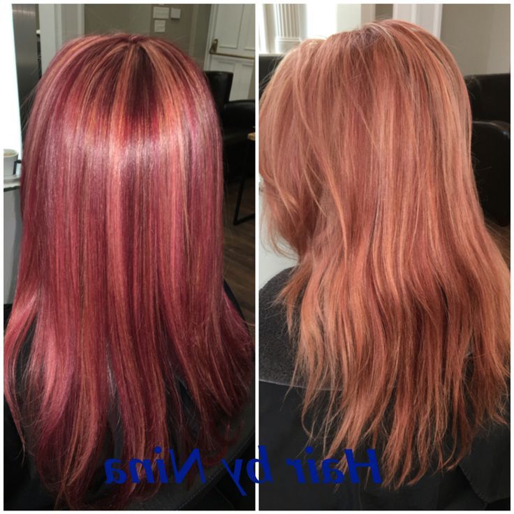From Faded Rose Gold To Vibrant Raspberry Parfait (View 5 of 20)