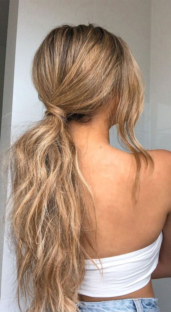 High And Low Ponytails For Any Occasion : Simple Ponytail Throughout 2017 Hairstyles With Pretty Ponytail (View 17 of 20)