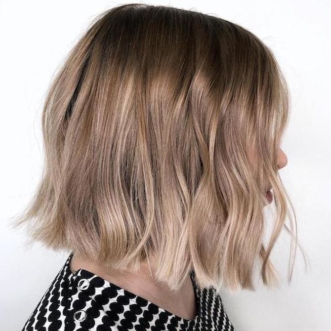 How To Style An Ombre Bob To Perfection | Wella Professionals Throughout Rooty Blonde Bob Hairstyles (View 14 of 20)
