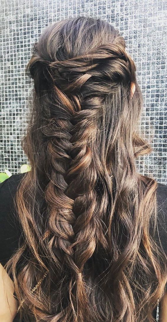 Latest Braided Half Up Hairstyles For A Cute Look With Regard To 33 Romantic Half Up Half Down Hairstyles : Boho Twist & Braid (View 13 of 20)