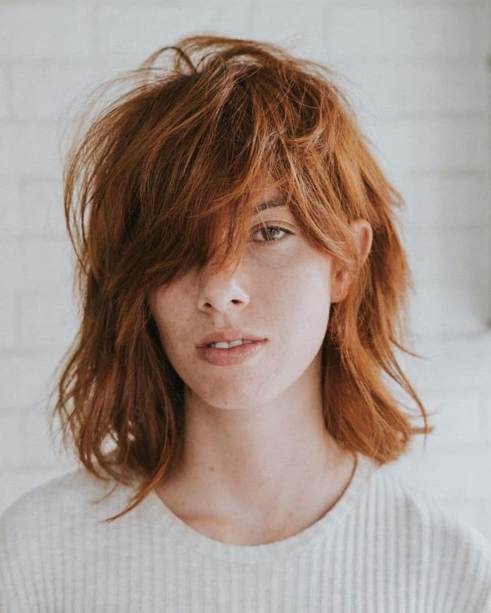 Latest Shag Haircut Trends To Try In 2022 With Well Known Shaggy Medium Length Bob Haircuts (View 10 of 20)