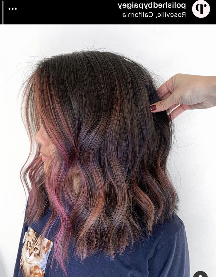 Light Pink Hair, Balayage Asian Hair, Balayage Lob (View 3 of 20)