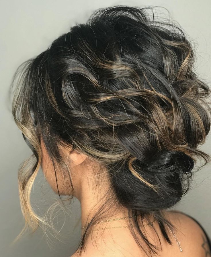 Medium Length Hair Styles, Updos For  Medium Length Hair, Hair Lengths With Popular Wavy Low Updos Hairstyles (View 12 of 20)