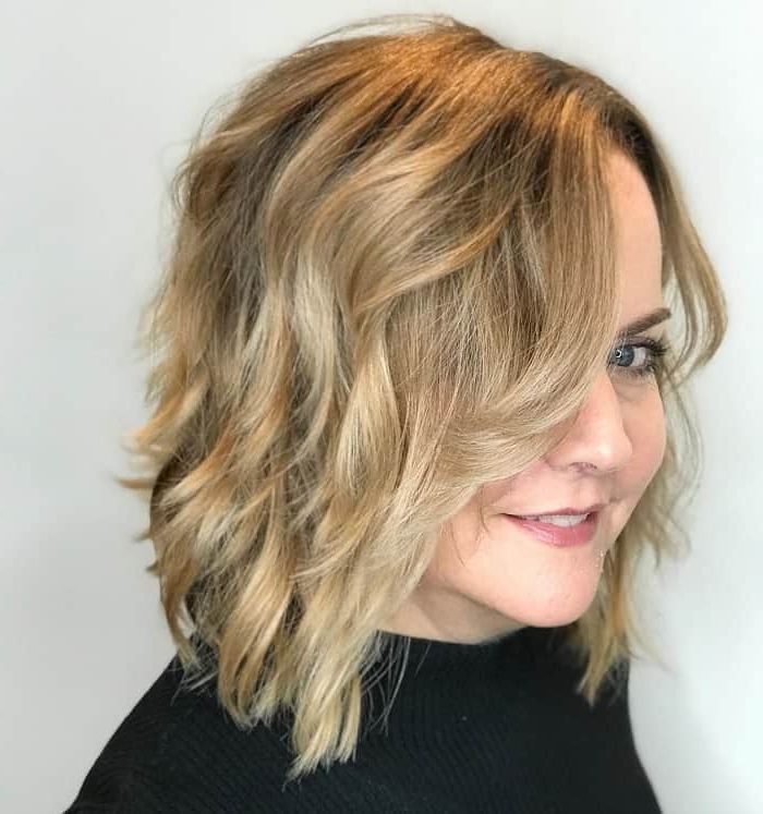 Most Popular Shaggy Medium Length Bob Haircuts Intended For 30 Ways To Style Shaggy Bob Like A Pro (2022 Trends) (Gallery 20 of 20)
