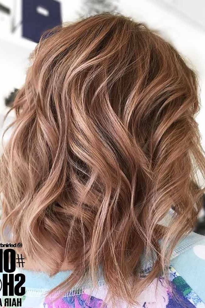 Most Recent Messy Wavy Medium Hairstyles Within 22 Trendy Hairstyles For Medium Length Hair │ Lovehairstyles (View 17 of 20)