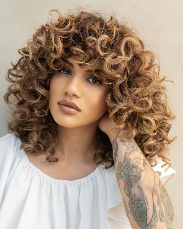 Most Recently Released Big Voluminous Curls Hairstyles With 37 Trending Curly Hairstyles For Women To Try In  (View 7 of 20)